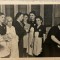 1941 Bufet / ceai la Crucea Roșie in Bucuresti, arhiva Georges Dumitresco pictor