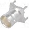 Conector BNC, 50&Omega;, mama, argintat, TE Connectivity - 1-1337445-0