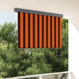 Cumpara ieftin Jaluzea tip rulou de exterior, portocaliu si maro, 160 x 250 cm