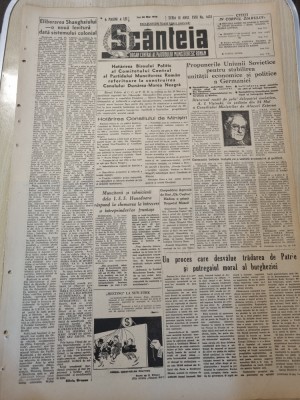 scanteia 26 mai 1949-hotararea construirii canalului dunare marea neagra foto