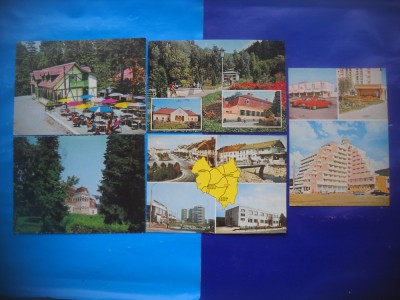HOPCT LOT 2329 ASPECTE DIN ...JUD COVASNA -5 CARTI POSTALE-CIRCULATE foto