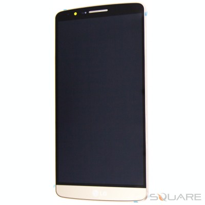 LCD OEM LG G3 + Touch, Black/Gold, OEM foto