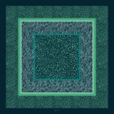 Cumpara ieftin Batic Matase Naturala Animal Print Verde Turcoaz 120x120 cm Italia