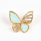 Brosa martisor fluture cu aripi sidefate
