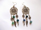 cercei Dreamcatcher cu agate 39650