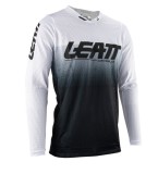 Tricou Leatt 4.5 X-Flow Black White