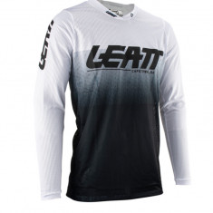 Tricou Leatt 4.5 X-Flow Black White