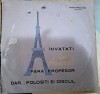 Disc Vinil &lrm;&ndash; &Icirc;nvățați Limba Franceză Fără Profesor Dar... Folosiți Și Discu- Electrecord &lrm;&ndash; EXD 1040