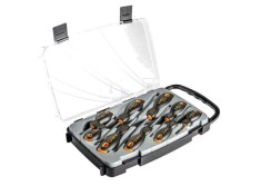 Kit șurubelnițe NEO TOOLS Phillips și plat, 9 piese, magnetic, m&acirc;nere ergonomice
