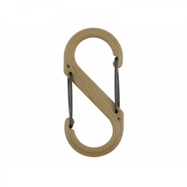*CARABINER - coyote - size 4 [S-BINE]