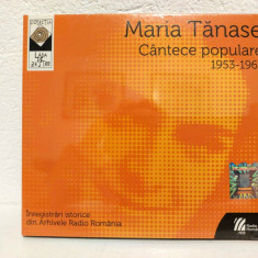 CD Maria Tanase, Cantece populare 1953-1961 Inregistrari istorice