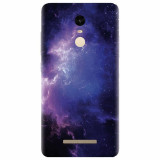 Husa silicon pentru Xiaomi Remdi Note 3, Purple Space Nebula