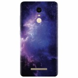 Husa silicon pentru Xiaomi Remdi Note 3, Purple Space Nebula