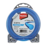 Fir motocoasa Makita E-02733 PERS12690, profil rotund, PVC, 1.6 mm x 15 m