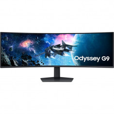 Monitor LED Samsung Gaming Odyssey G9 G95C LS49CG950EUXEN Curbat 49 inch DQHD VA 1 ms 240 Hz HDR FreeSync Premium Pro