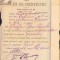 A2647N Bilet de identitate bun pentru 1 an, 1893, Găiești, județul D&acirc;mbovița