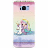 Husa silicon pentru Samsung S8, Mermaid Unicorn Play