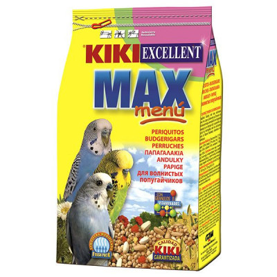 KIKI MAX MENU Budgerigar - hrană pentru peruși 500g foto