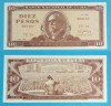 Cuba 10 Pesos 1988 &#039;Discurs Castro&#039; UNC serie: FE10 003167 p#104