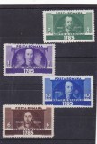 ROMANIA 1935 LP 111 HORIA CLOSCA SI CRISAN SERIE MNH, Istorie, Nestampilat