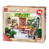 Puzzle 500 piese Terrace In Europe, King