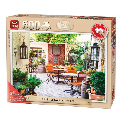 Puzzle 500 piese Terrace In Europe foto