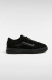 Vans tenisi din piele intoarsa Hylane culoarea negru, VN000D1JBKA1