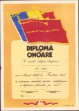 A434 Diplomă de onoare echipă/brigadă fruntașă Rom&acirc;nia comunistă