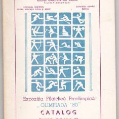 bnk fil - Catalog Expofil preolimpica Olimpiada `80 Bucuresti 1979