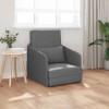 VidaXL Pat canapea Gri &icirc;nchis 65 x 80 x 83 cm țesătură 4106638