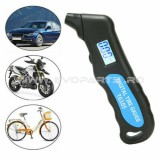 Cumpara ieftin Tester Manometru Digital Presiune Roti Auto Moto Atv