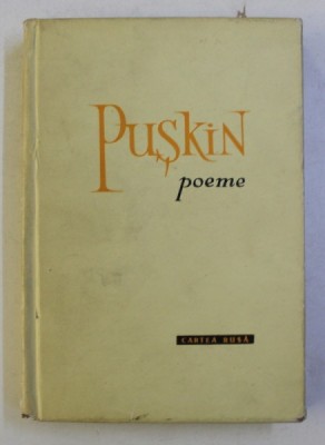 POEME de PUSKIN 1954 foto