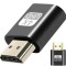 Adaptor-Emulator HDMI dummy 4K DDC EDID, pornire GPU fara monitor, folosit ca accelerator hardware pentru minat,