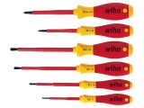 Kit Șurubelnițe Pozidriv Plată SoftFinish Electric 6 Bucăți WIHA