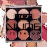 Nude 9 Culori Paletă Farduri de Pleoape, Lollis
