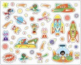 Set 200 de stickere repozitionabile - Super-eroi | Auzou