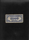 Rar! Filipine Philippines ocupatie japoneza 1000 pesos 1945 seria PU uzata