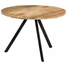 vidaXL Masă de bucătărie, 110x75 cm, lemn masiv de mango 338476