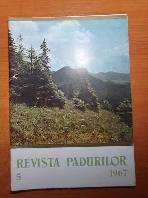 revista padurilor mai 1967-ocolul silvic avrig,arpas,tisa din munti tarcaului foto