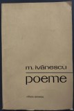 MIRCEA IVANESCU - POEME (editia princeps, 1970) [DEDICATIE / AUTOGRAF]