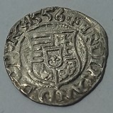 Cumpara ieftin Ferdinand I, 1556, Denar Maghiar, Kremnica, Argint., Europa