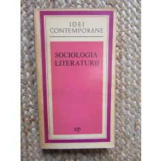 SOCIOLOGIA LITERATURII de L. GOLDMANN , 1972