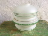 Design / Vintage - Abajur deosebit pentru lustra lampa veioza sau aplica anii 60-70 !