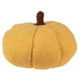 Cumpara ieftin Dovleac Halloween decorativ poliester galben maro &Oslash; 35x22 cm