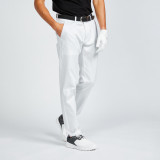 Pantalon chino golf MW500 Alb Bărbați