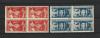 ROMANIA 1945 - FRONTUL PLUGARILOR, BLOCURI, MNH - LP 179, Nestampilat