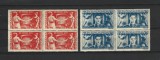 ROMANIA 1945 - FRONTUL PLUGARILOR, BLOCURI, MNH - LP 179