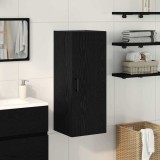 VidaXL Dulap de perete, stejar negru, 34,5x34x90 cm, lemn stratificat 862171