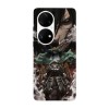 Husa compatibila cu Huawei Nova 9 model Eren attack on titan, Silicon, TPU, Viceversa, Transparent, Carcasa