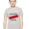 Tricou barbati gri - Haters Gonna Hate 1 - S